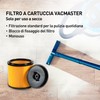 Vacmaster - Filtro a cartuccia monouso per aspirapolvere umido e