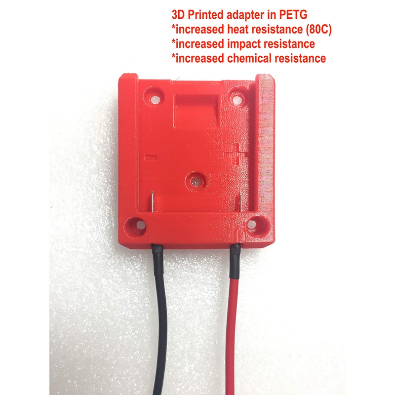 H Battery Adapter for Bosch 18v Dock Power Connector 18