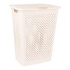 Superio Gradient Hamper with Lid - 60L, Modern Design, Perforated,