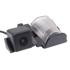 Navinio Waterproof Backup Camera Color Car Rear View Camera 170 Degree Viewing Angle License Plate with Night Vision for Jeep Wrangler Rubicon/Sahara/Unlimited Sahara (HD Camera)