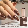 Double Rhythm 15ML Gel Nail Polish Pure Sheer Same Color