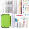 Crochet Hook Set, 60 Pcs Crochet Needles Set with Storage