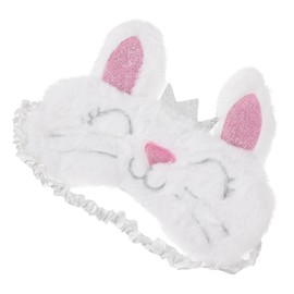 Ipetboom Sleep Mask Rabbit Design Soft Silk Eye Mask for Sleeping Weighted for Relaxation Eye Cover for Boys and Girls Eyeshade Restful Sleep