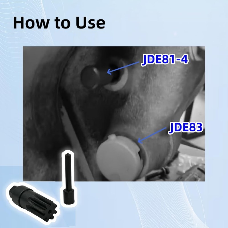 LLYZFED Engine Turning Tool and Timing Pin Kit Compatible with