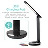 iHome Desk Lamp with Charging Station, Reading Light with Wireless