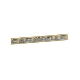 Volkswagen 7E9853687739 Caravelle Lettering Sticker Tailgate Emblem Chrome