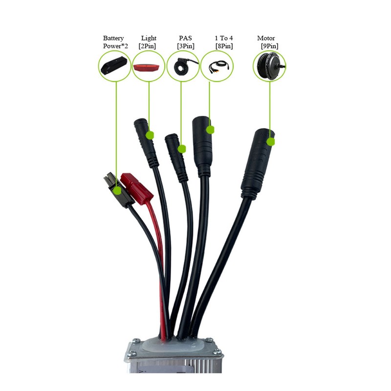 JN25A 750W Bike Modification Kit GD06 Display Panel Durable Bike