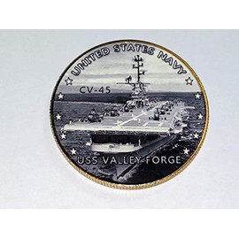 Navy USS Valley Forge CV-45 Military Challenge Honor Coin