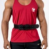 7mm Leather Weight Lifting Belt - 4" Wide Tapered Premium