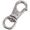 Stainless Steel Metal Fittings, Swivel Snap, Wire Diameter: 0.1 inch