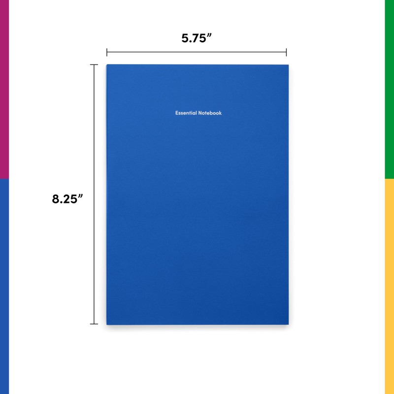 POKETO Lined Notebook Journal - 140 Page College Ruled Notebook,