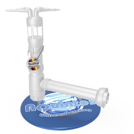 Waste Water Connection Siphon Connection Set for Filter Systems Softening Systems Descaling Systems Home Technology Soft Water Systems Sewer Water Connection with Air Lock