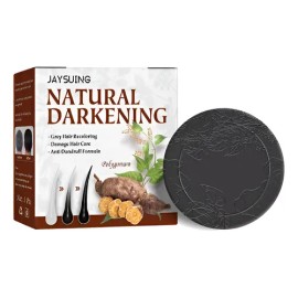 Champú Para Cabello Blanco Y Gris En Barra Polygonum Organic