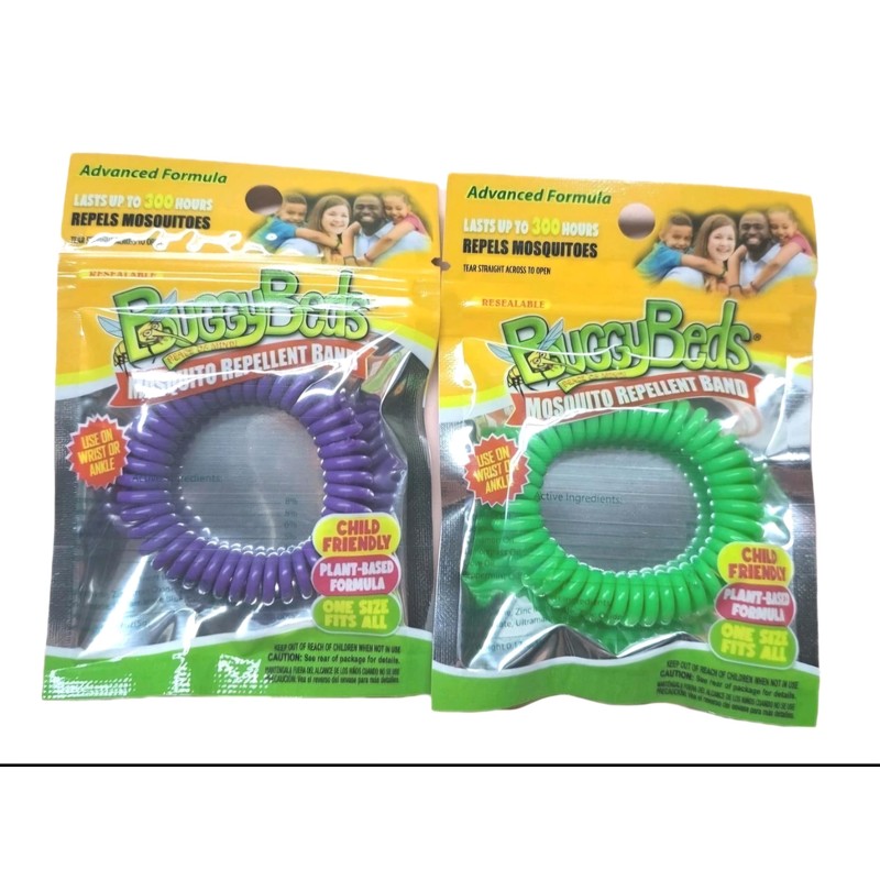 BuggyBands Mosquito Repellent Band! Advanced Formula Child Friendly/DEET Free FOURMULA/ONE