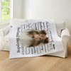 CafePress Sheltie Traits Throw Blanket Super Soft Fleece Plush Throw