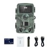 4K 30MP Trail Camera IP66 Water Resistant Hunting Camera with