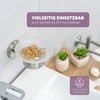 bremermann® PIAZZA Bathroom Range - Soap Dish, glass and stainless