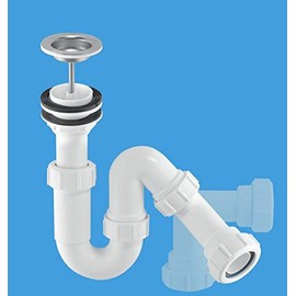 McAlpine All One Basin Trap with Centre Pin Waste MCALPINE-SP10W