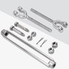 3 Pack Turnbuckle 3/16(M5) 304 Stainless Steel Turnbuckles, 660 lbs