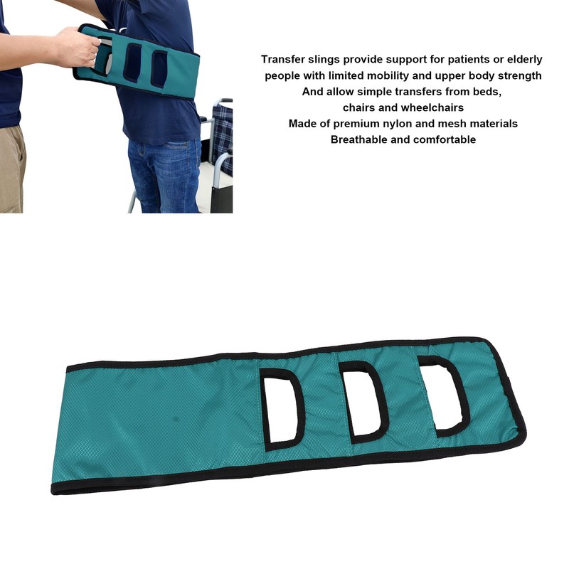 Patient Transfer Sling Gait Belt Padded Breathable Patient Lift Transferring