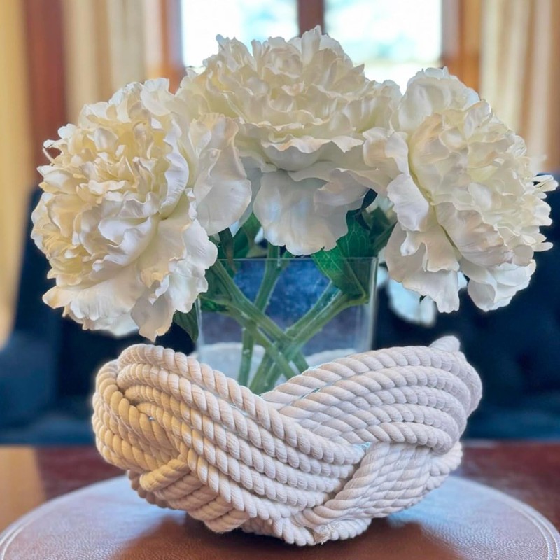 Natural Cotton Rope (3/4 in x 100 ft) Soft White