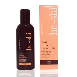 He-Shi Express Liquid Fake Tan - Dark, 150ml
