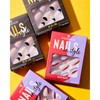 essence nails in style artificial fingernails, no. 17, black, express