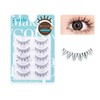 SHARP STYLE EASY EYELASH SERIES Popular False Eyelashes Quality Transparent