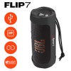 JBL FLIP 7 Waterproof Portable Speaker Bundle with gSport Silicone