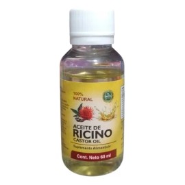 Aceite De Ricino 60ml Con Aceite De Oliva Bio Raíz                                                                                                    
