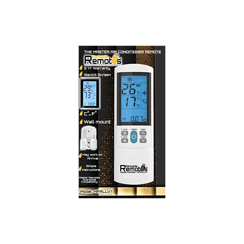 Master Air Conditioner Remote