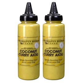 terrapin ridge Terrapin Ridge Farms Coconut Curry Aioli Sauce C Two 8.25 Ounce Squeeze Bottles