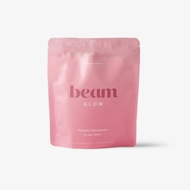 Beam Glow, Women's Daily Superpowder for Hormone-Balance Support  - Vegan, Caffeine Free - 15 Pack:_Strawberry Kiwi