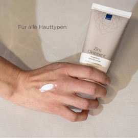ABENA Zinc Ointment, 100 ml, Protective Cream with Barrier Effect with 20% Zinc Oxide