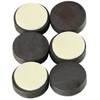 Niigata Seiki BeHAUS Magnetic Piece, Round Diameter 0.6 inches (15 mm), 3.2 N, M-8, Pack of 6