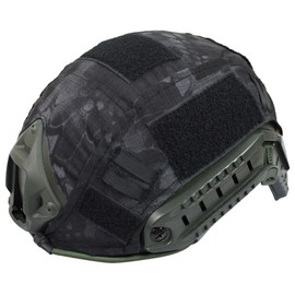 Game Hunting Paintball Combat Camouflage Helmet Cover for Fast Helmet (Snake Pattern)