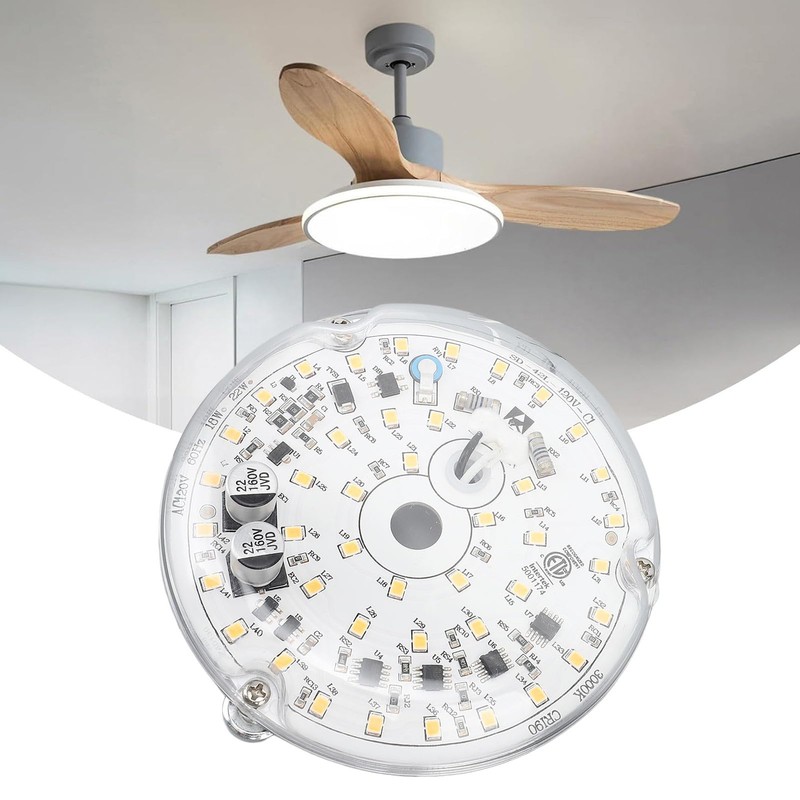 Ceiling Fan LED Light Replacement, 3.93in LED Retrofit Light Kit