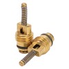 20 Pcs Air Conditioning Valve Core Aluminum Alloy Copper Automotive