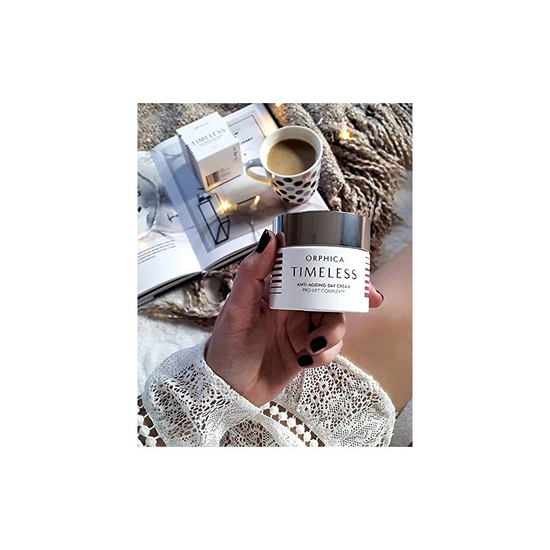 ORPHICA ANTI-AGING TIMELESS Crema de día, triple efecto antiarrugas, piel