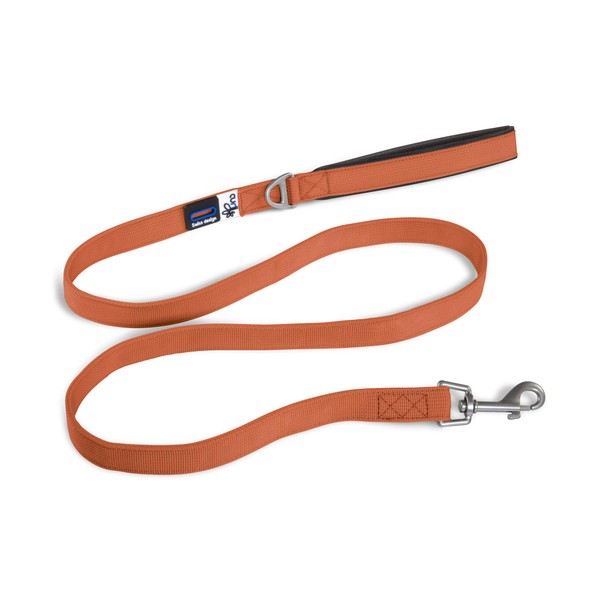 Curli Basic Nylon Dog Leash, 140 x 2 cm, Orange