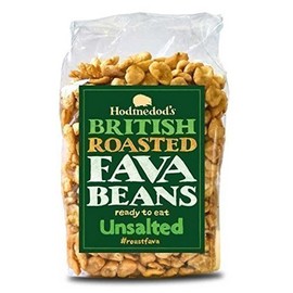 Hodmedod - Great British Peas -Roasted Fava Beans - Unsalted 300g (Pack of 2)