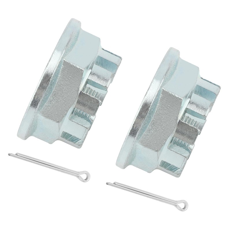 M MATI 2 Pcs Front Axle Nuts with Pins for