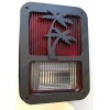 Palm Tree in 3D - BLK For Jeep Wrangler JK/JKU