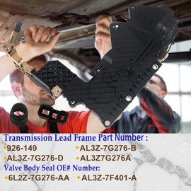 926-149 6R80 Transmission Lead Frame with Valve Body Module Connector & Valve Body Seal & Transmission Filter for F150 F250 Super Duty F350 Super Duty Mustang Transit