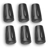 Trekking Pole Cap Set, Rubber Cap, Climbing Cane Stock Protection,