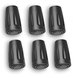 Trekking Pole Cap Set, Rubber Cap, Climbing Cane Stock Protection, Anti-Slip, Walking Pole, Cap, Device Protection Cap, Replacement, Trekking Pole Replacement Part, Lightweight, Abrasion Resistant, Universal Type