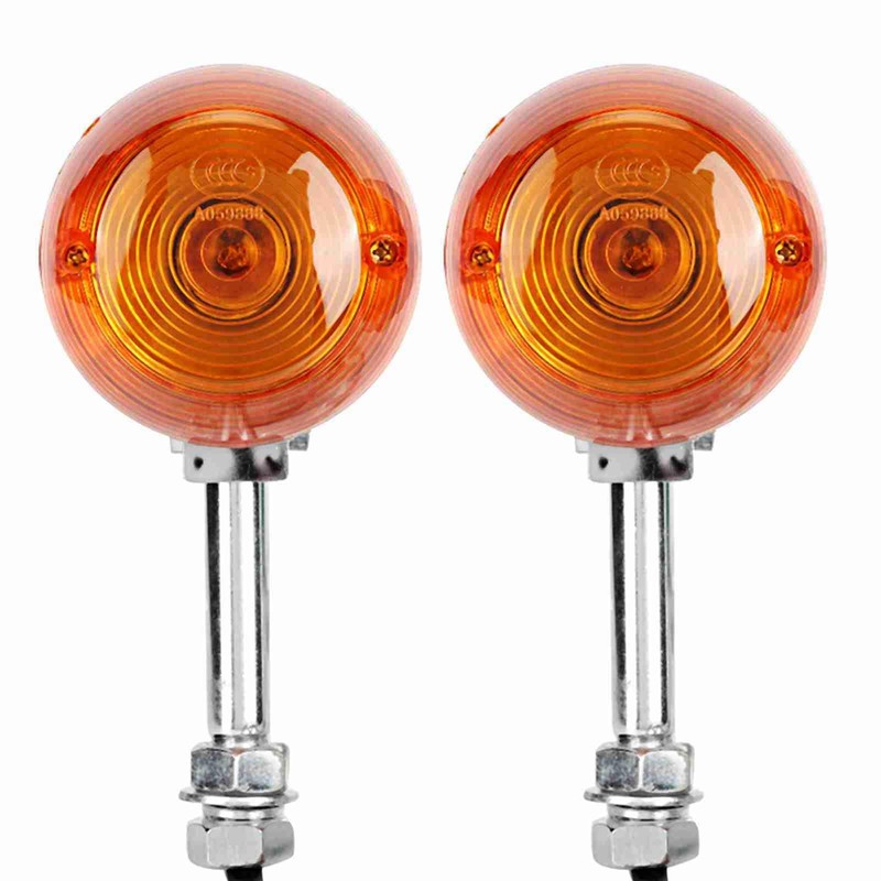 2PCS 12V Turn Signal Light 8mm Superior Durable Easy Install