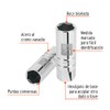Truper D-3820-B, Dados para bujía de 6 puntas std, 5/8"