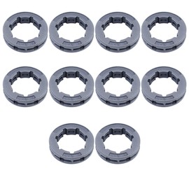 Gubeter 10pcs 22mm 3/8" 7T Sprocket Rim Std Kit for Stihl Ms660 066 Ms650 064 Ms661 Ms460 046 Ms461 Chainsaw 68210