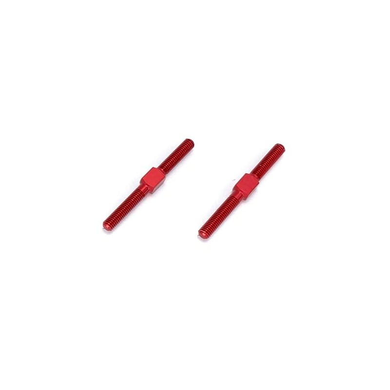 Square SGX-3032R A70-75 Duralumin Turnbuckle M3 x 32mm (Red)